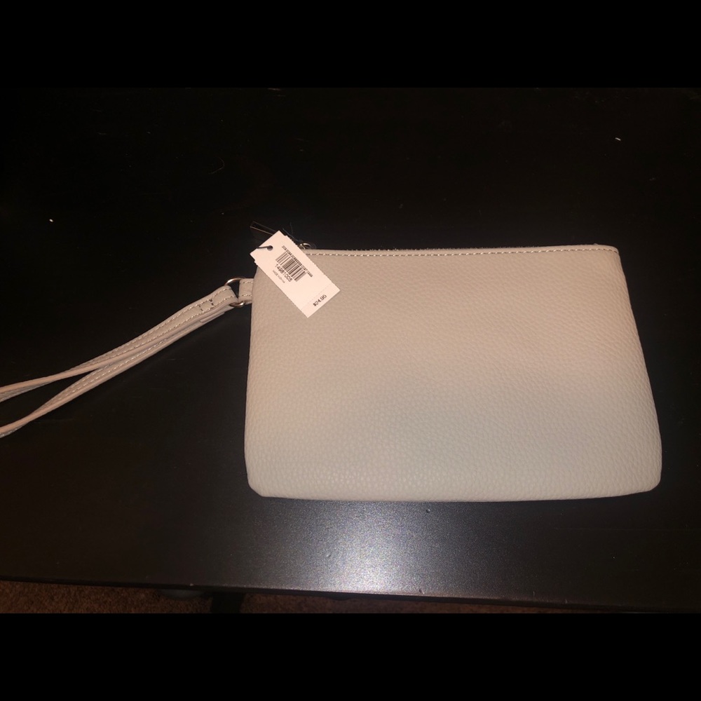 Express Taupe Wristlet